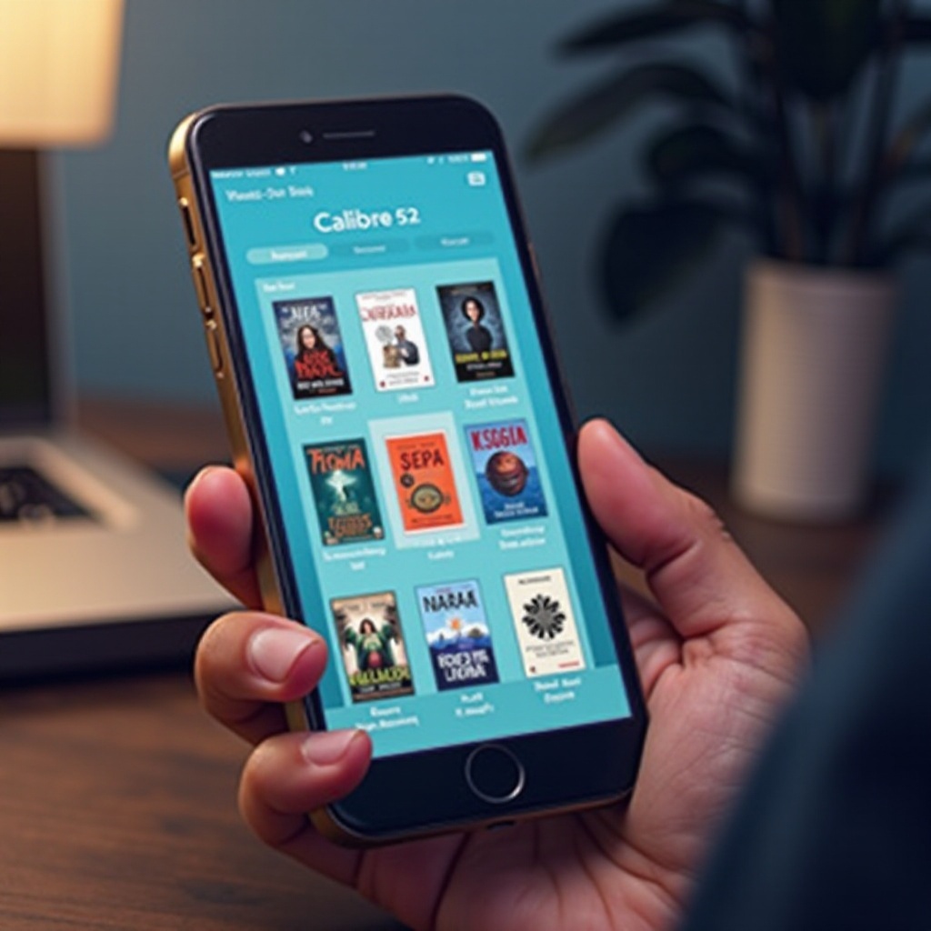 cómo usar los servidores de Calibre para acceder a libros desde el teléfono