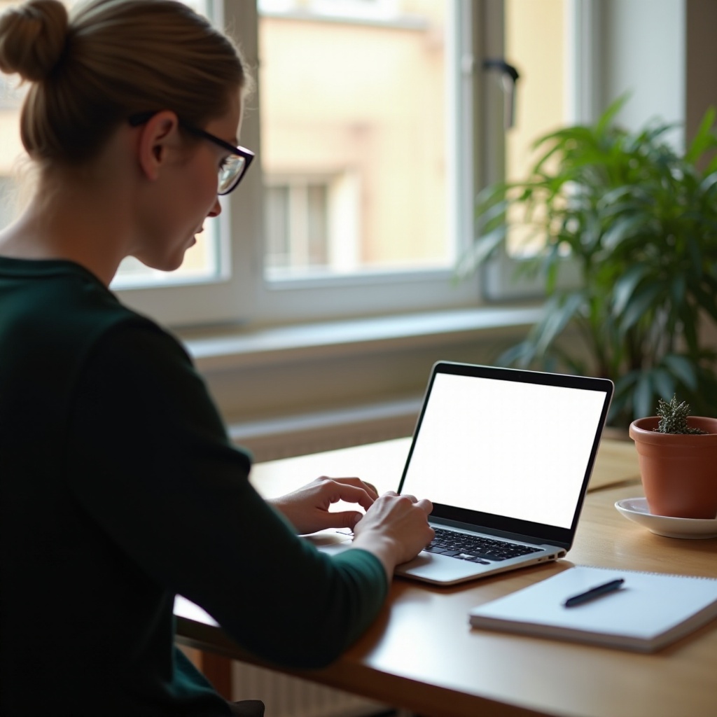 creador de salida en un Chromebook