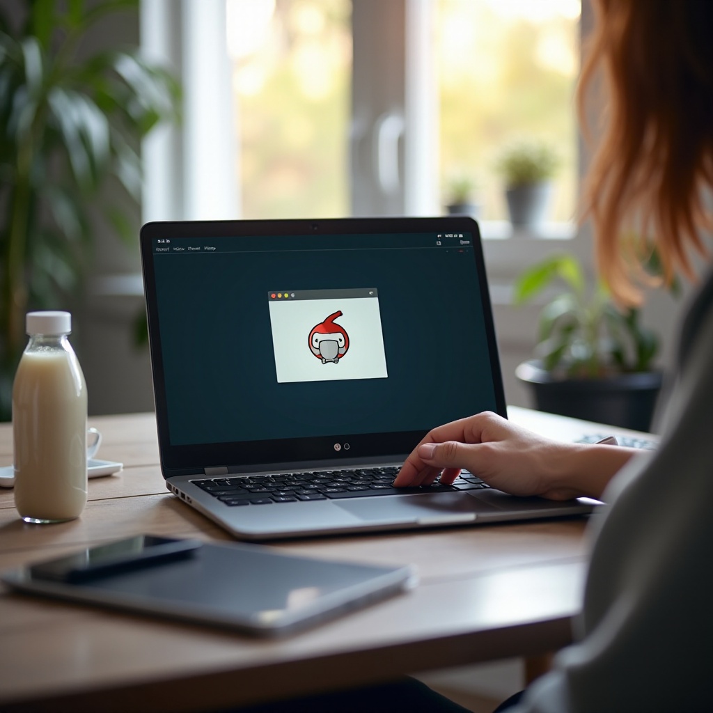 como abrir um arquivo de jogo no Chromebook Linux