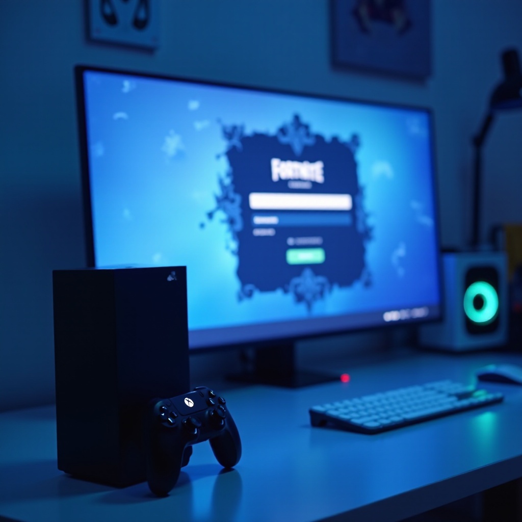 como mudar de conta Fortnite no PS5