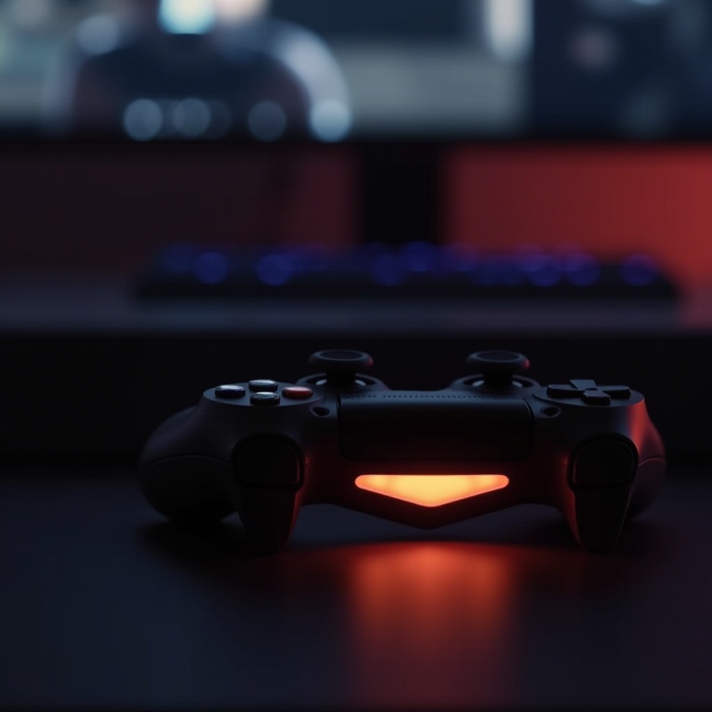 為什麼我的 PS5 控制器閃爍橙色燈光