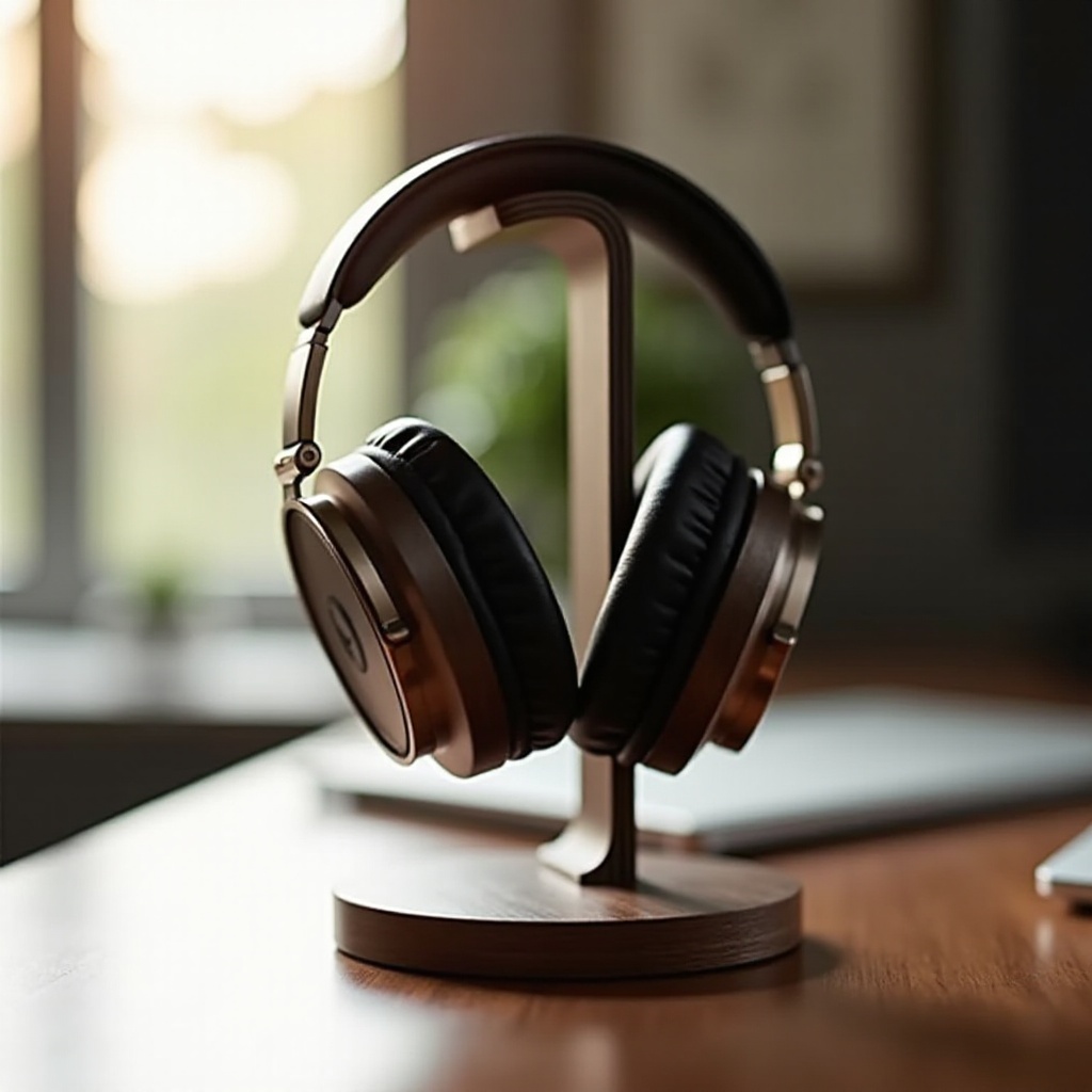 melhor suporte de luxo para fones de ouvido para mesa