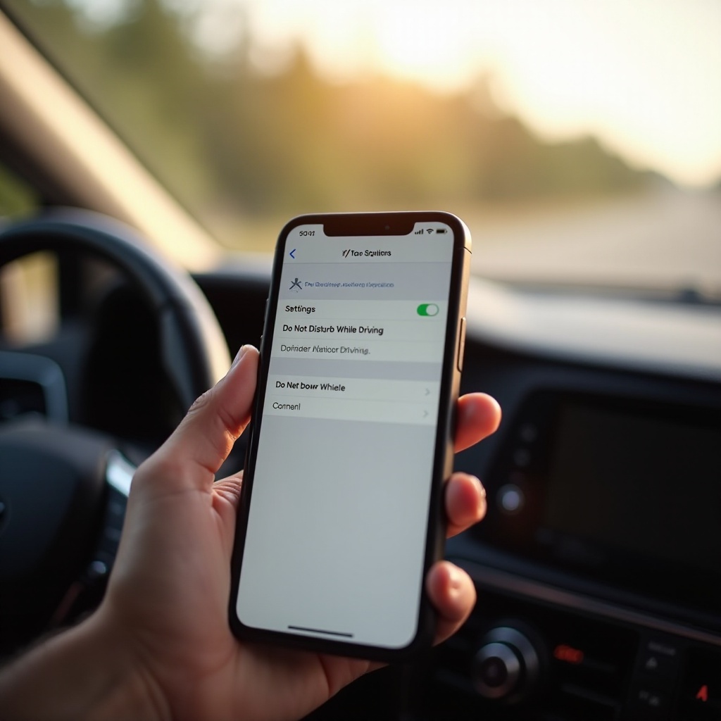wie man auf dem iPhone den Fahrmodus ausschaltet