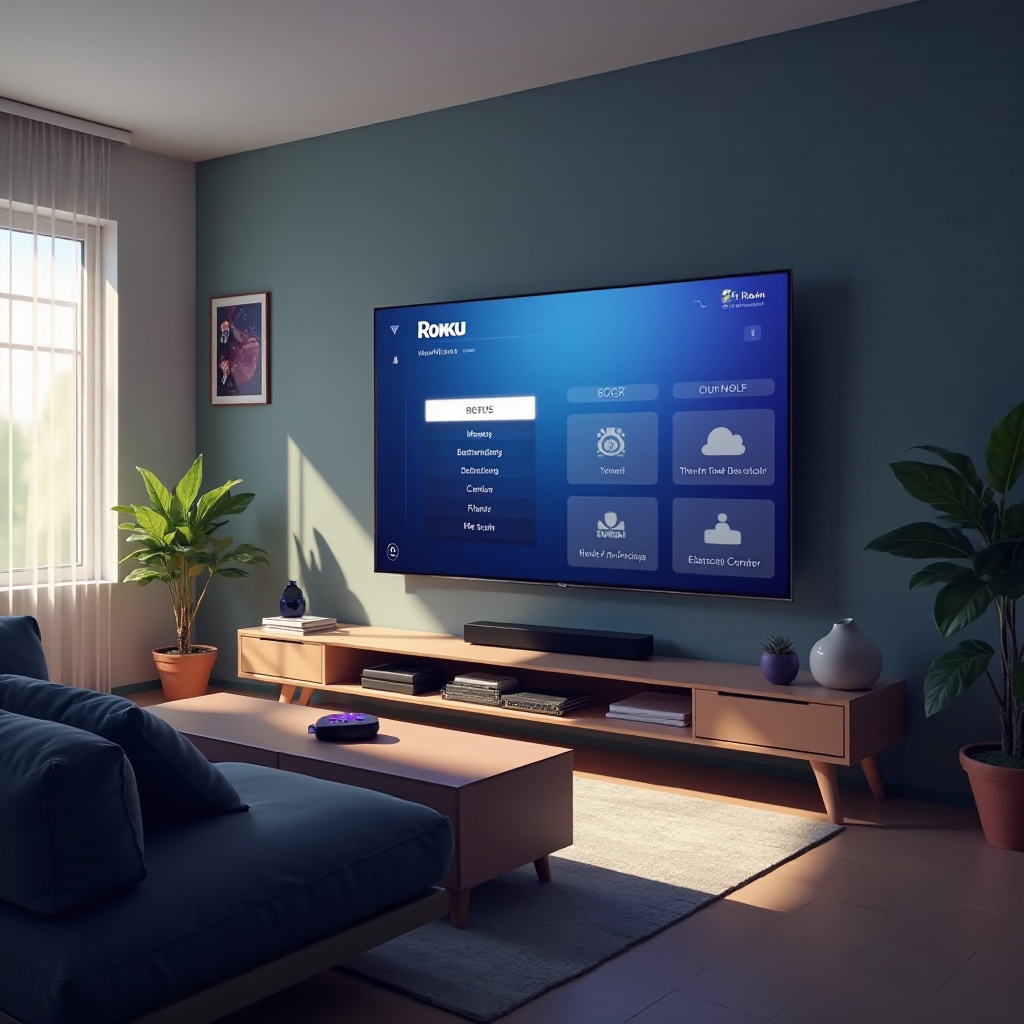 como navegar na internet na Roku TV