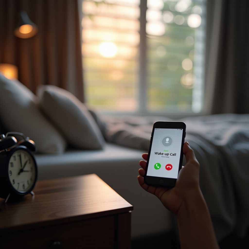 come svegliare qualcuno al telefono