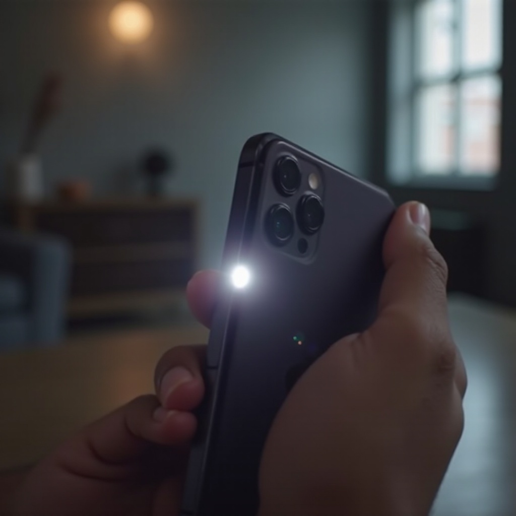 如何在 iPhone 上開啟通知閃光燈