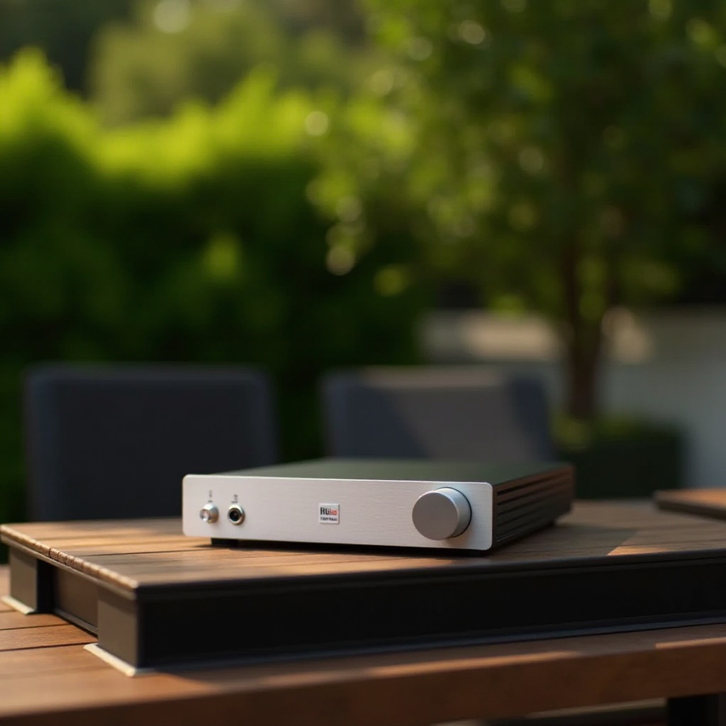 mejor amplificador Bluetooth para altavoces exteriores