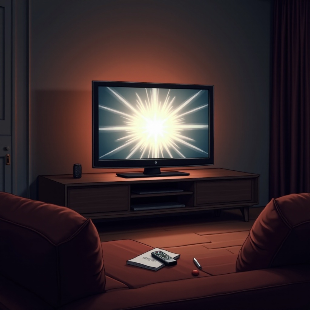 how to fix a flickering tv screen