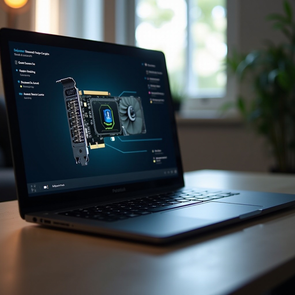 hoe je de videokaart van een laptop herkent