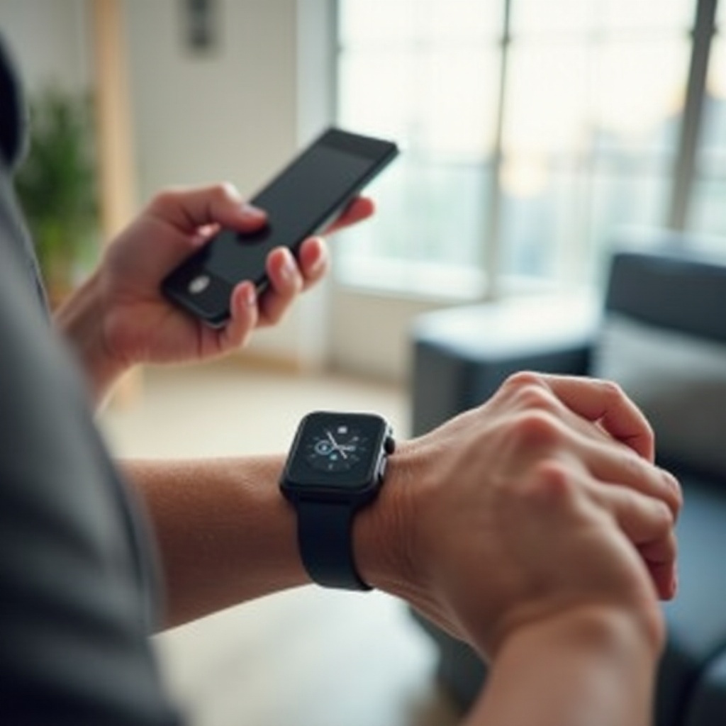 wie man ein Telefon mit einer Smartwatch koppelt