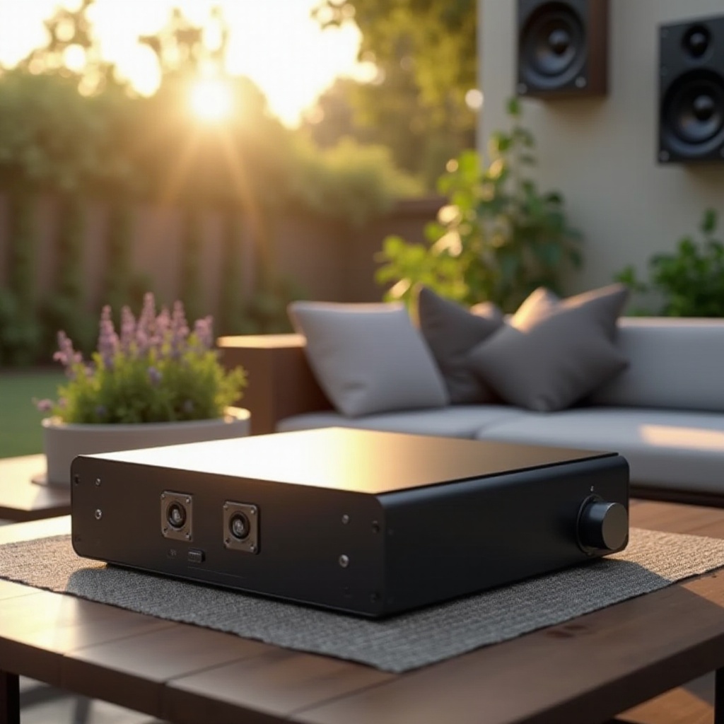 beste Bluetooth-versterker voor buitenspeakers