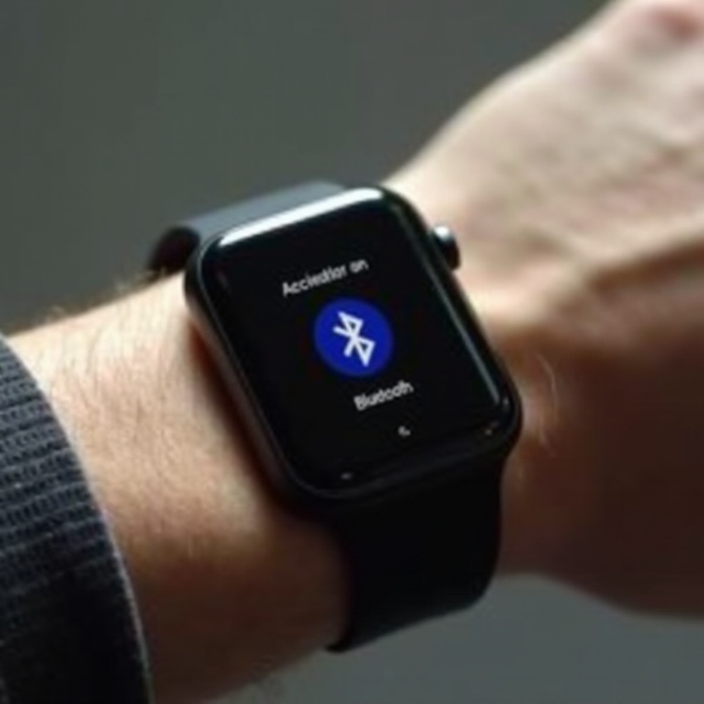 wie man das Bluetooth an der Smartwatch einschaltet