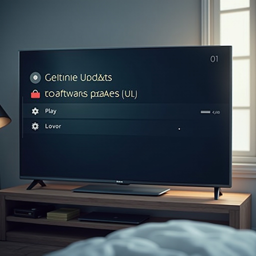 how to check for updates on lg tv