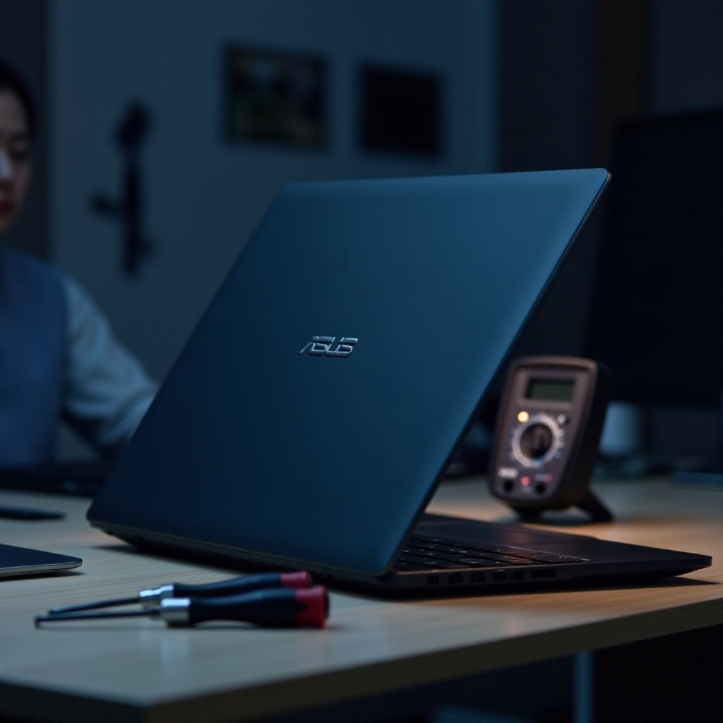 el portátil Asus no enciende