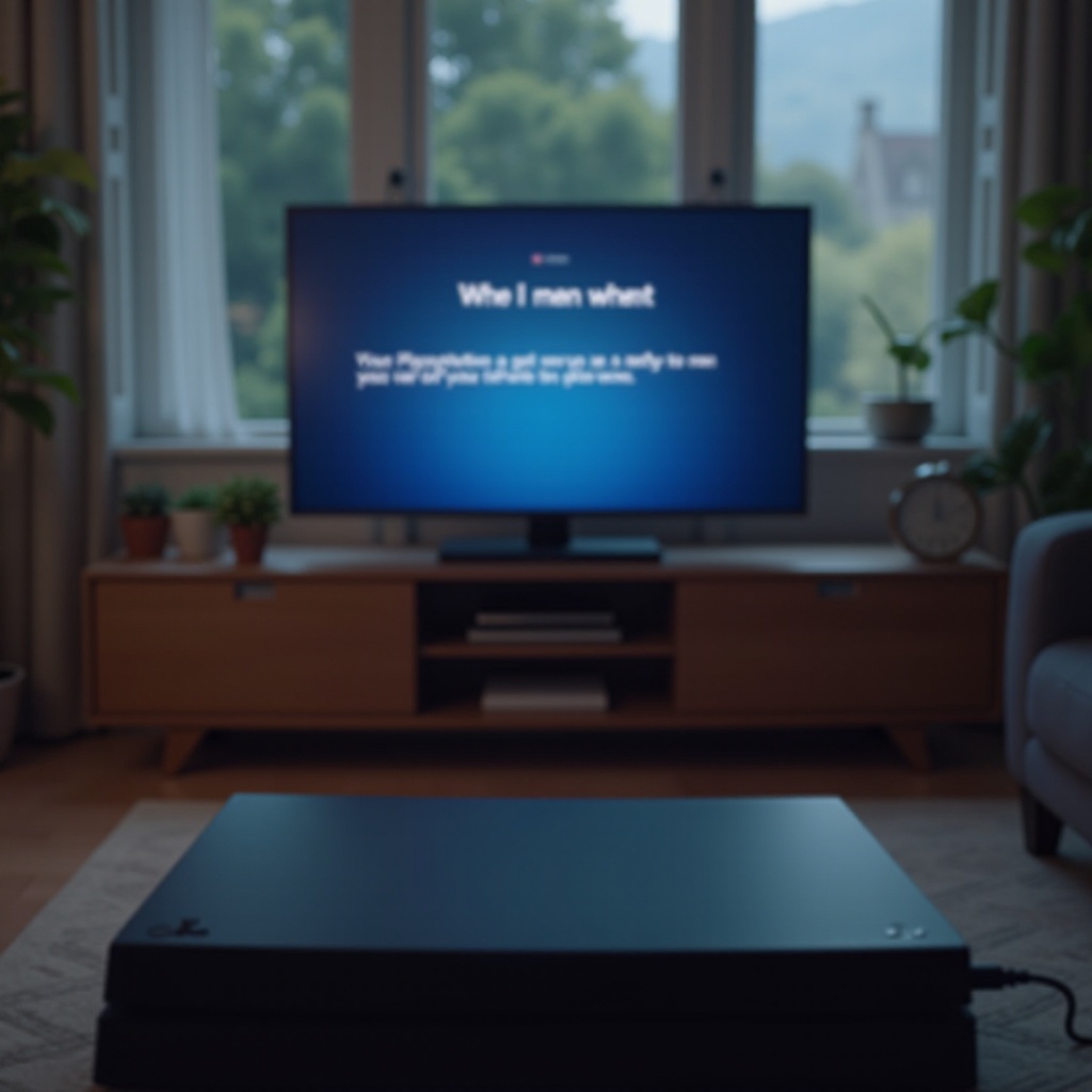 playstation 4 not connecting to psn