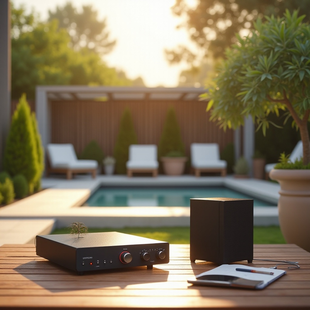 bester Bluetooth-Verstärker für Außenlautsprecher