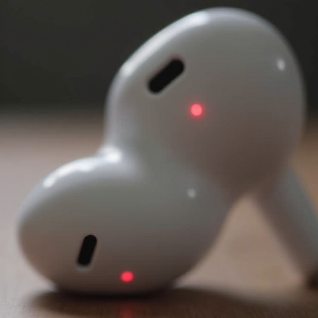 airpod piscando vermelho