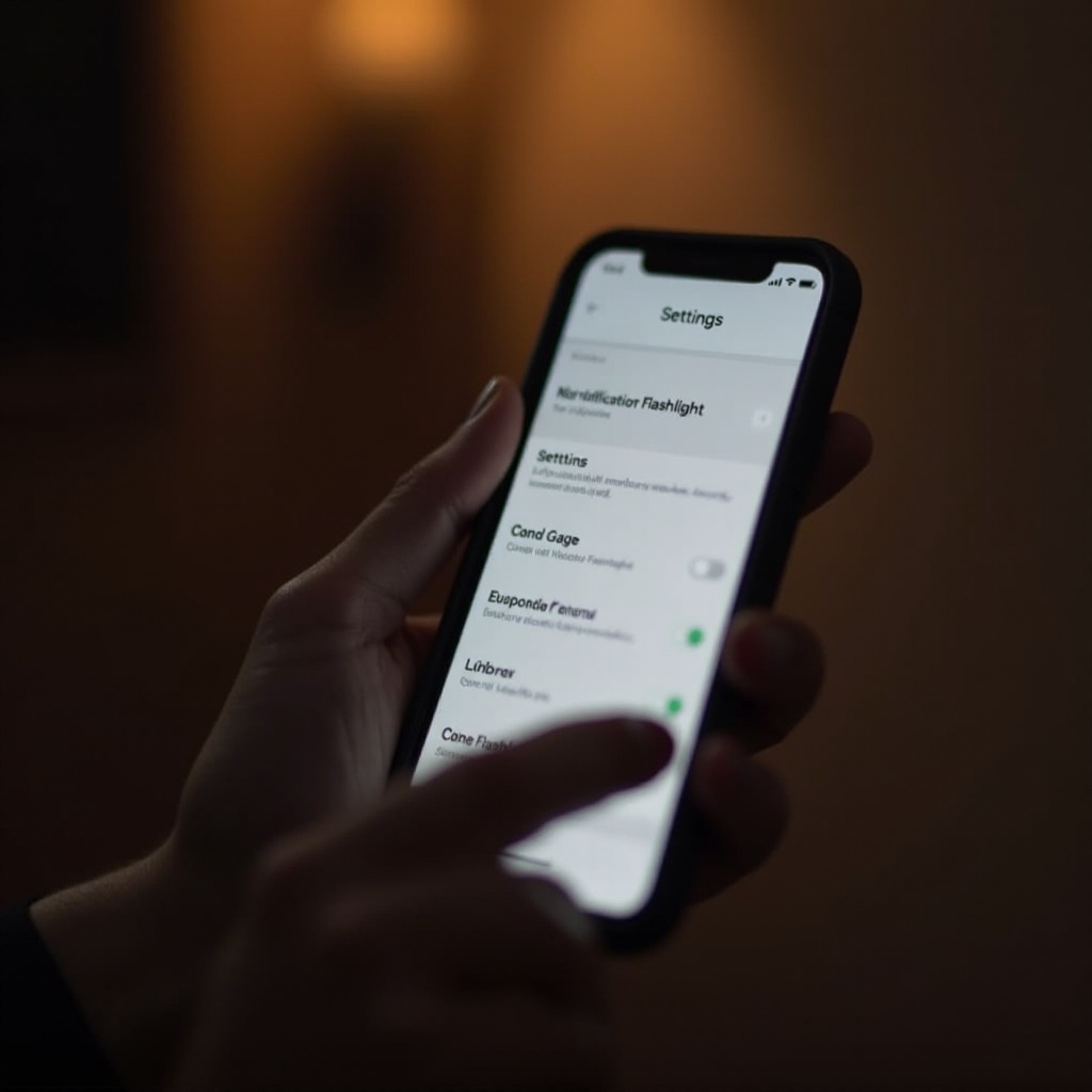 如何在 iPhone 上開啟通知閃光燈