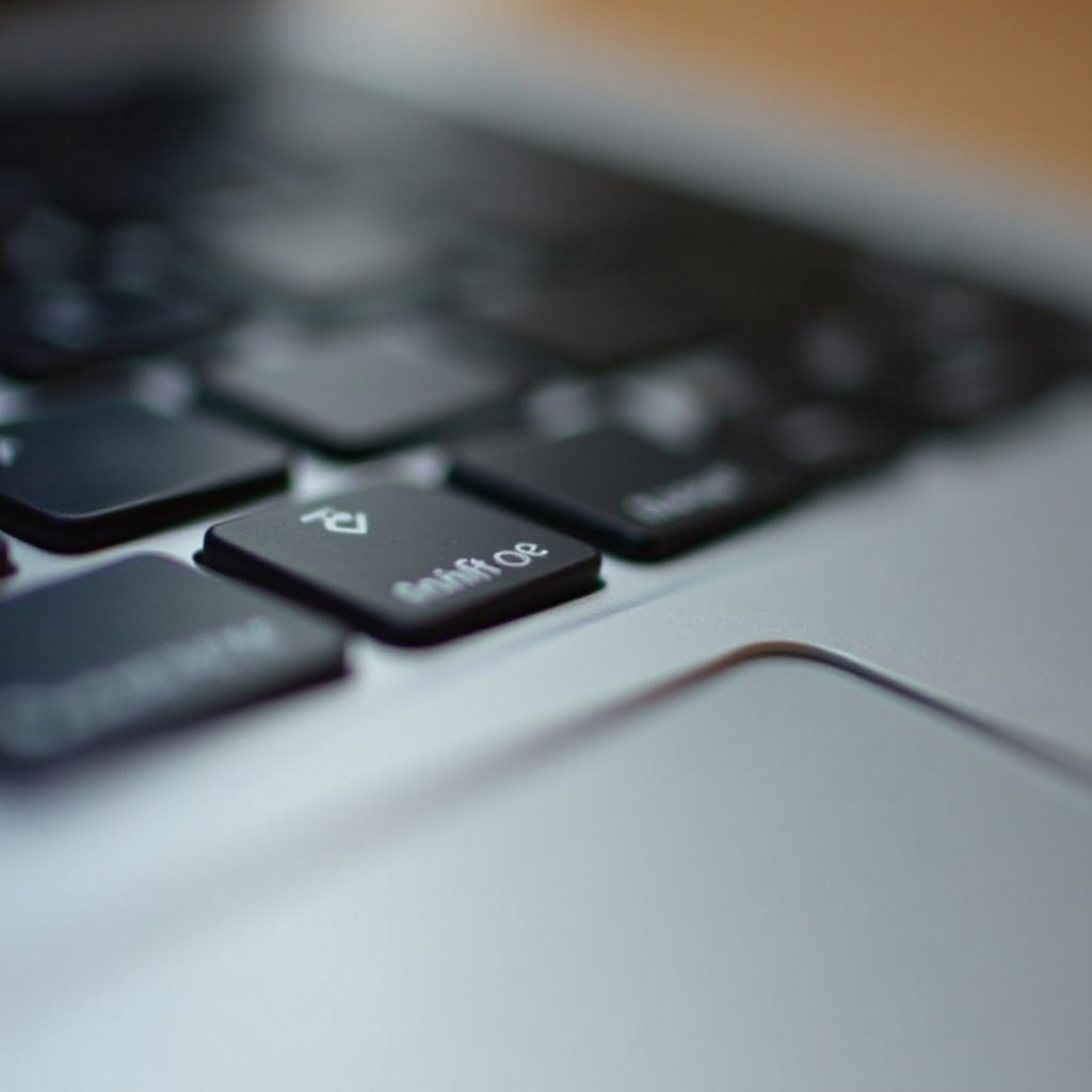 shifttoets werkt niet op MacBook