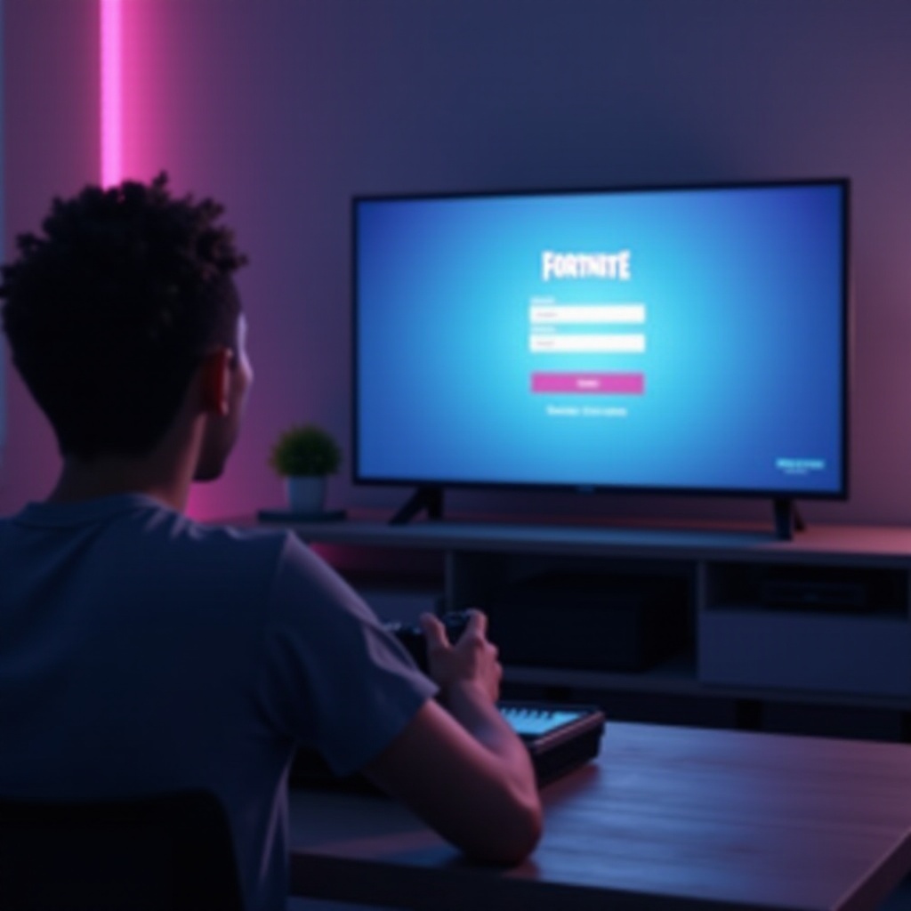 kuinka vaihtaa Fortnite-tiliä PS5:llä