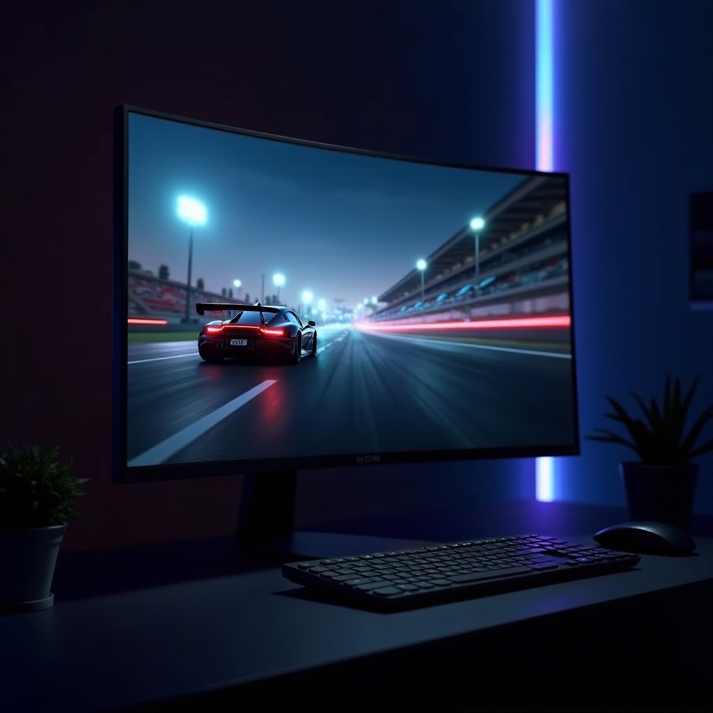 best curved monitor for sim racing