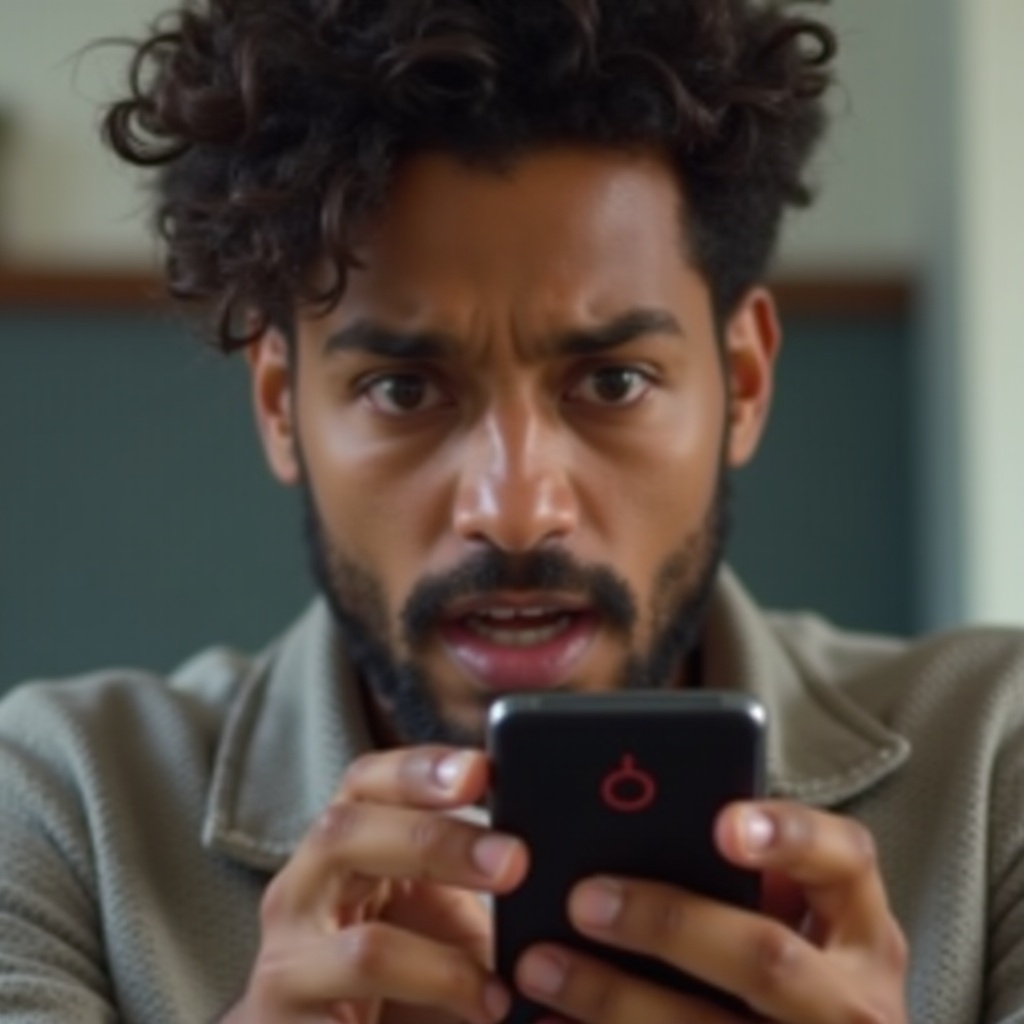 Cricket-Telefon sagt kein Dienst
