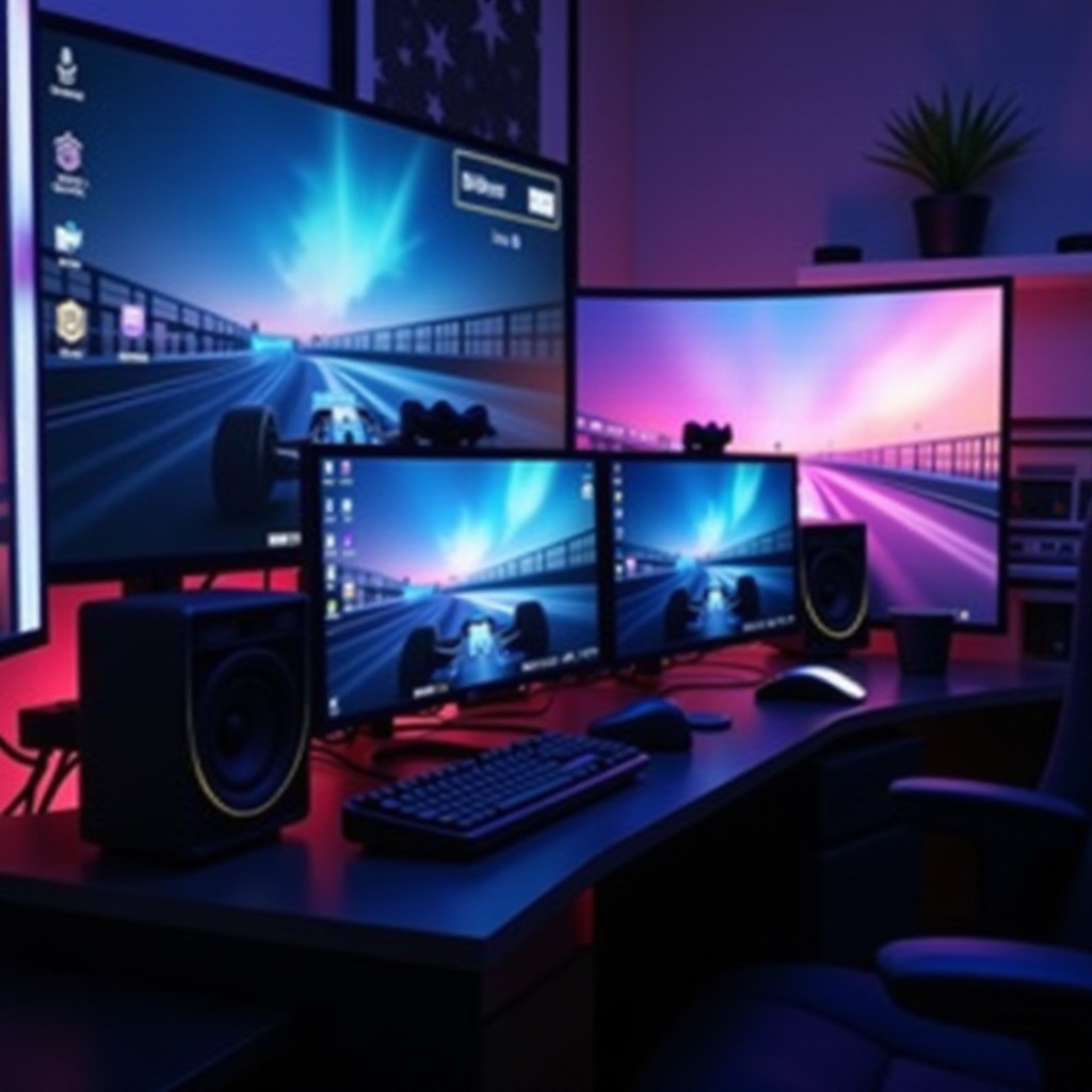 melhor monitor curvo para simulação de corrida