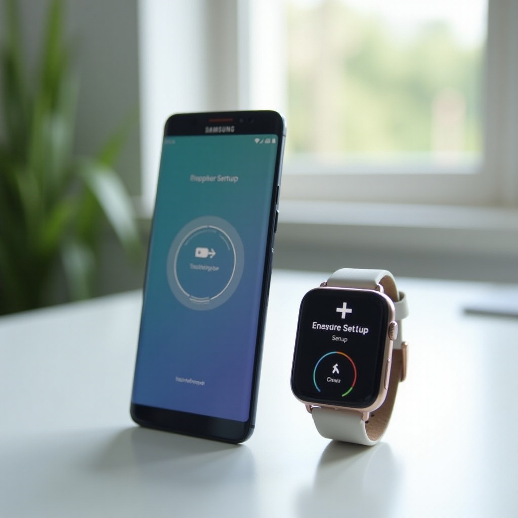hoe een Samsung-telefoon met een smartwatch te verbinden