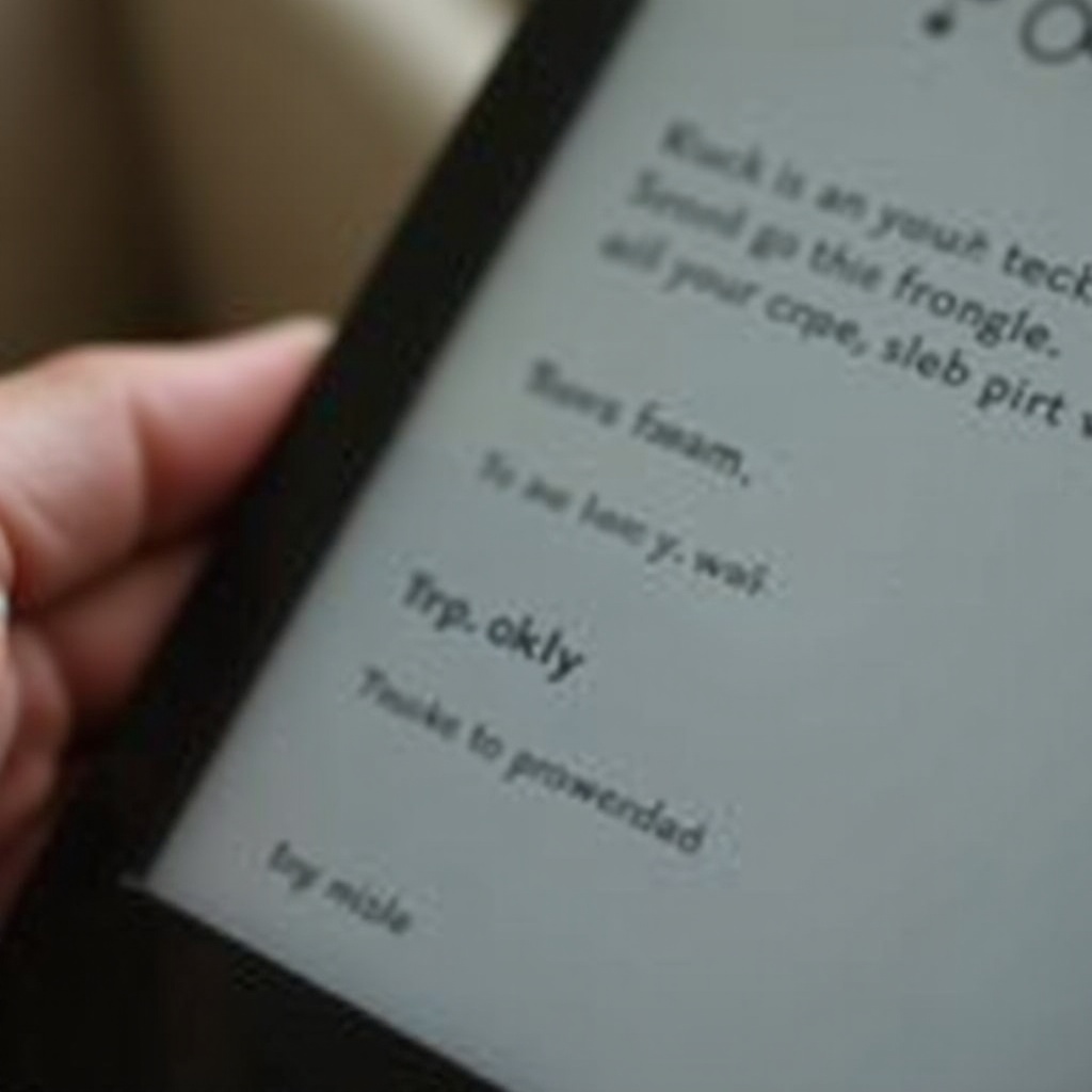 Kindle 凍結
