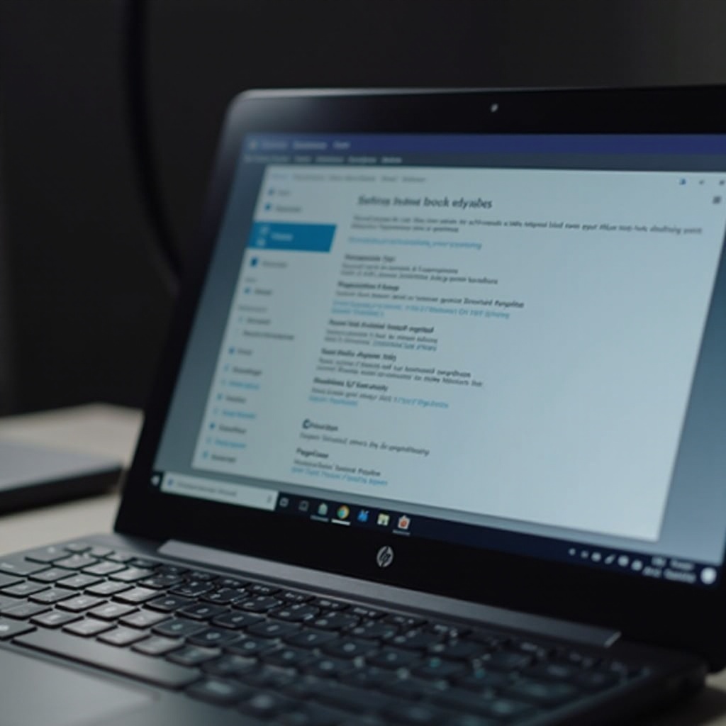 come disabilitare il touchscreen su un laptop HP