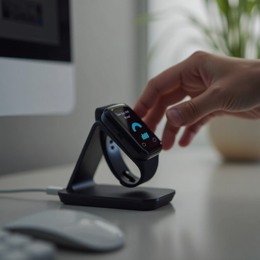 wie man eine Bluetooth-Smartwatch auflädt