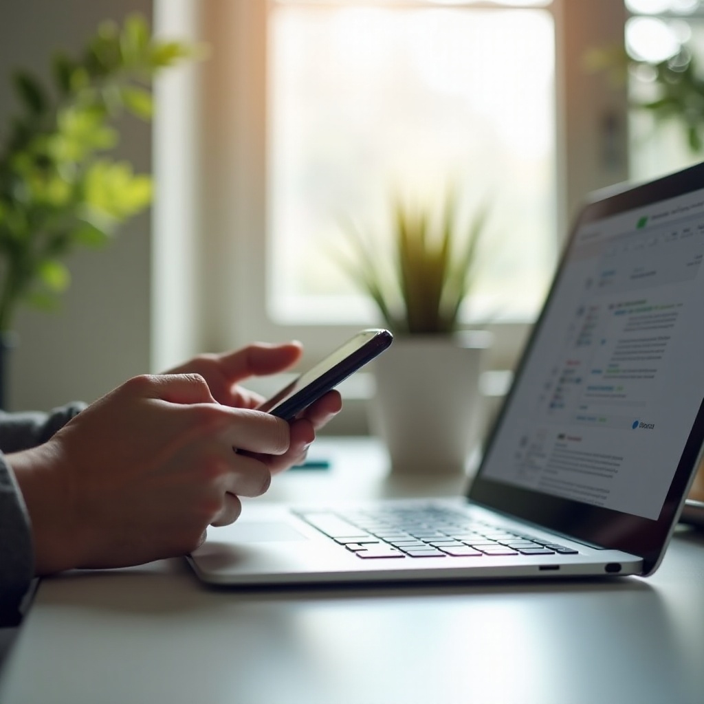 controlar um tablet com um telefone