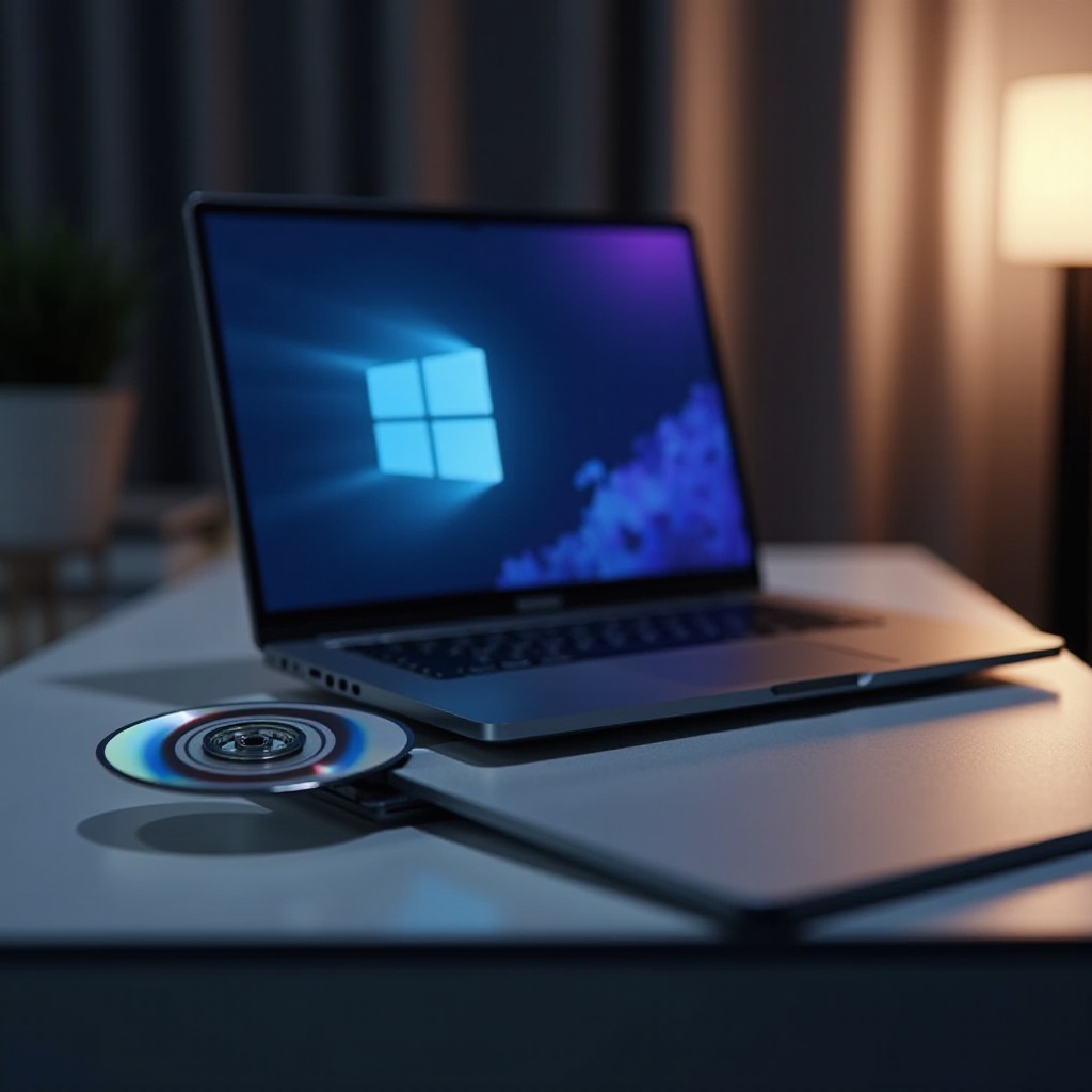 laptop Dell com drive de CD