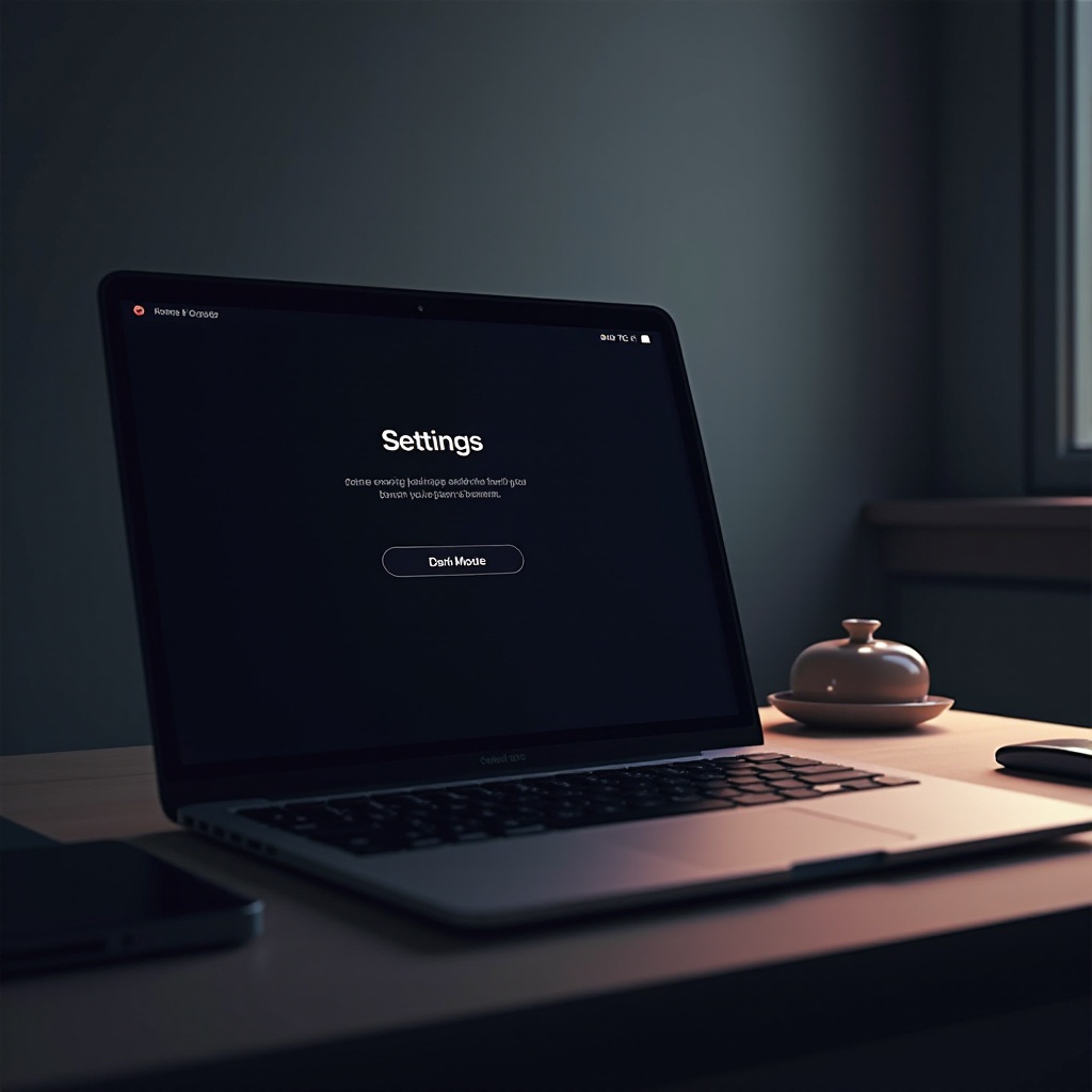 如何將我的 MacBook 更改為深色模式