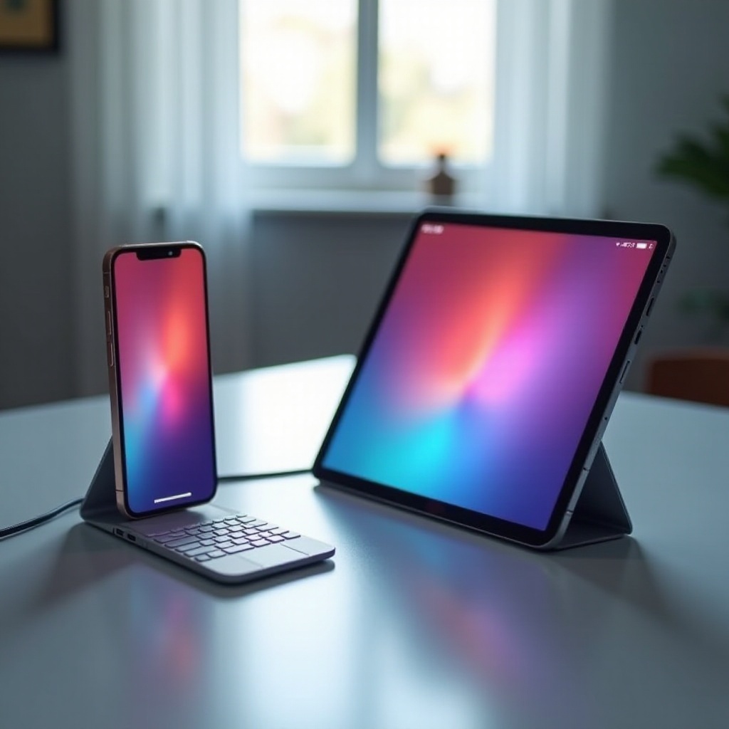 contrôler une tablette avec un téléphone