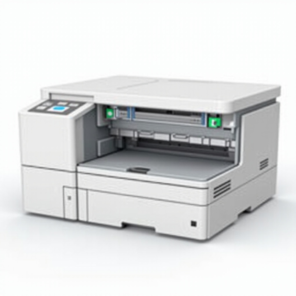 lignes horizontales sur imprimante laser