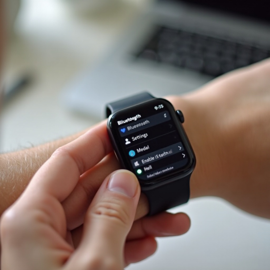 kuinka kytkeä bluetooth älykellossa päälle