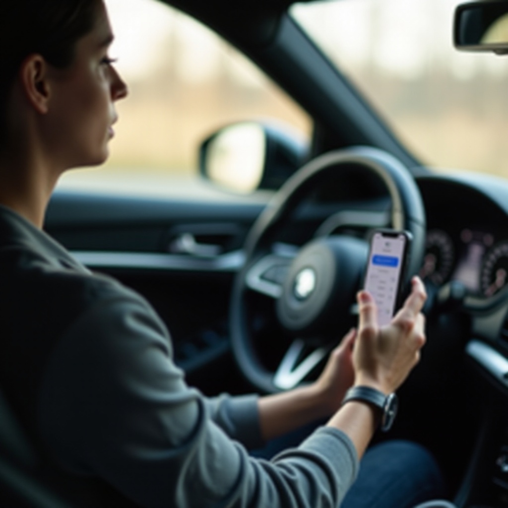 cómo desactivar el modo no molestar al conducir en iPhone