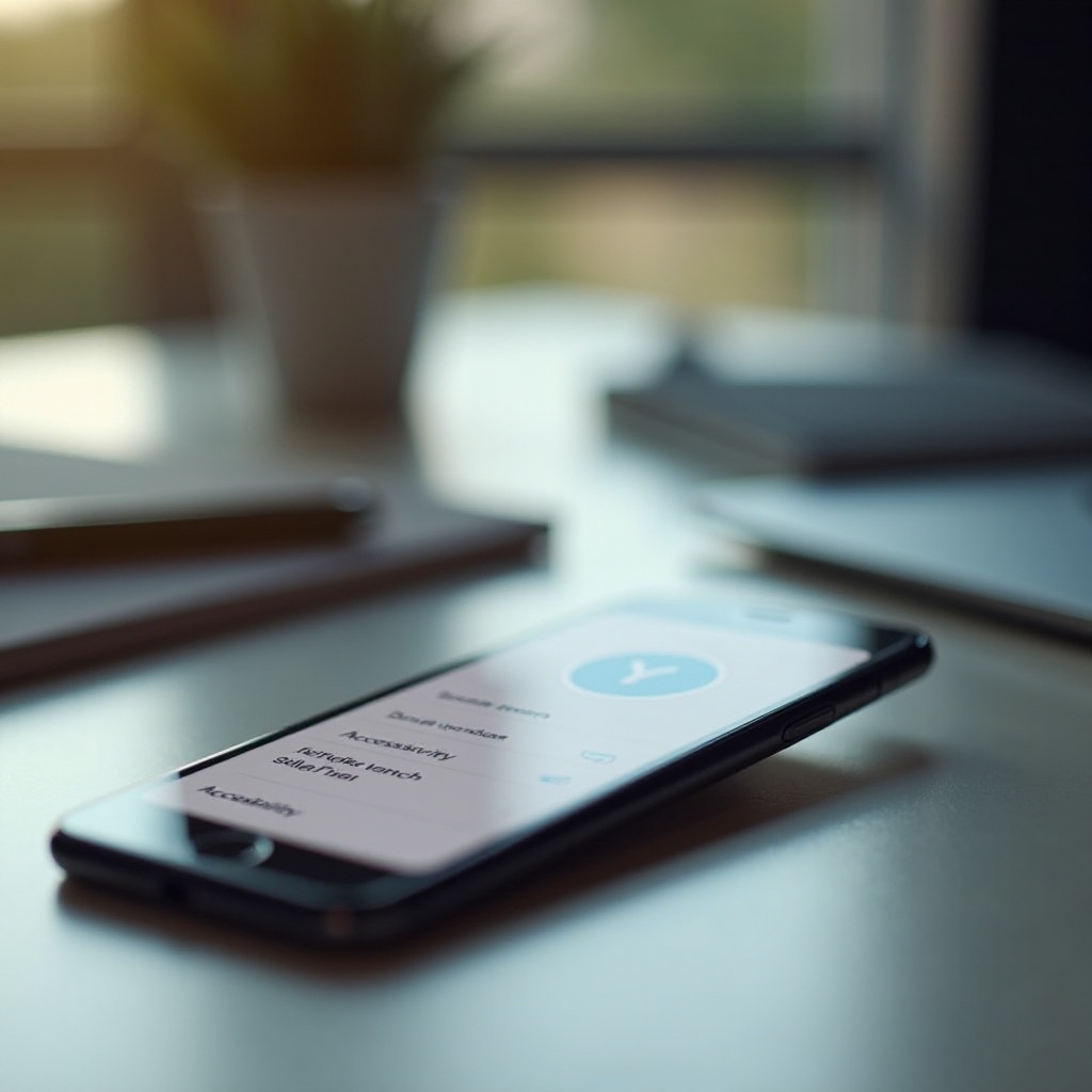 how to turn on notification flash on iphone