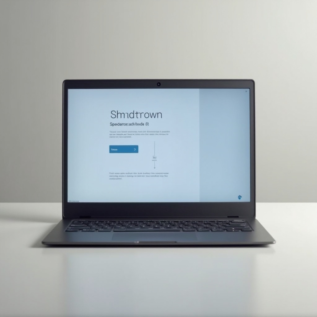 come spegnere un Chromebook