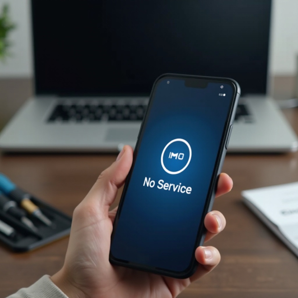 cricket phone says no service