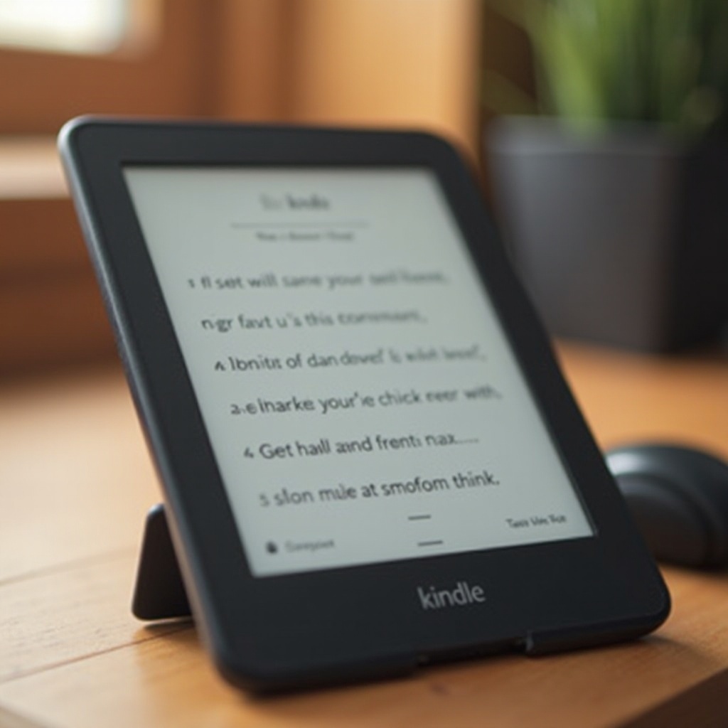 Kindle 凍結