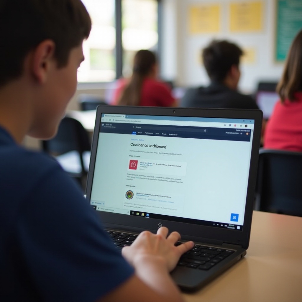 how to get inspect tool on school chromebook