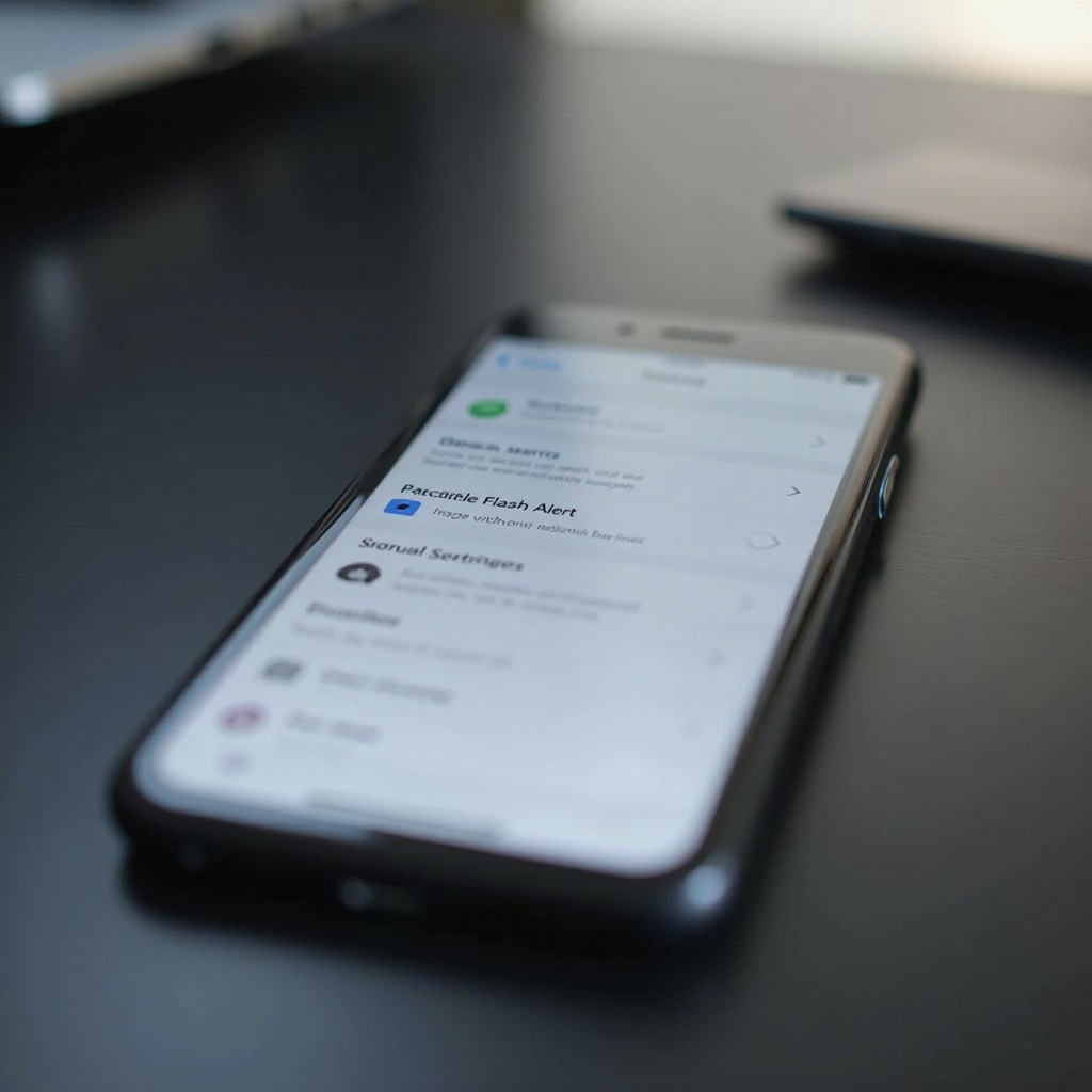 kuinka laittaa ilmoitusvalo päälle iPhonessa