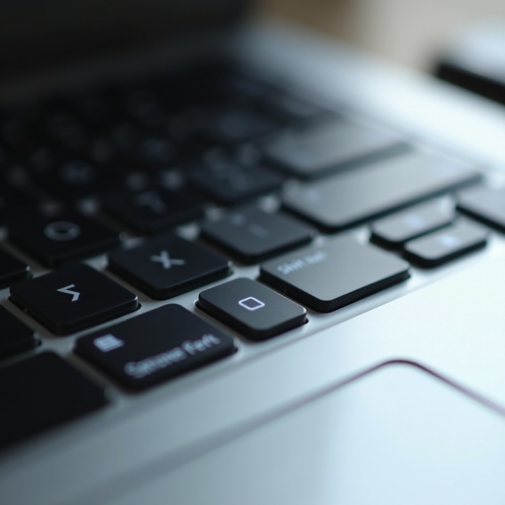 vaihtonäppäin ei toimi MacBookilla