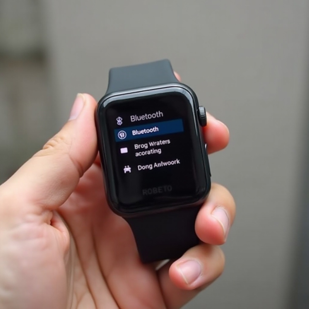 how to turn on the bluetooth in smart watch