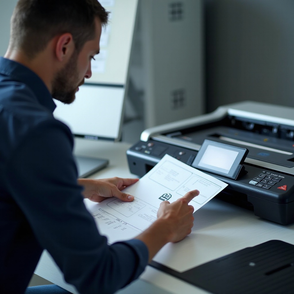horizontal lines on laser printer
