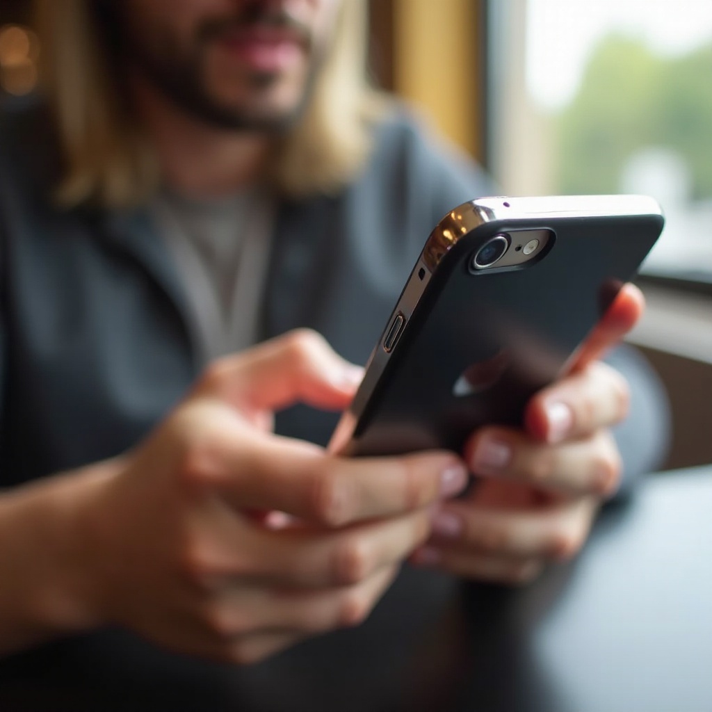 há uma capa de telefone dentro do iPhone 16