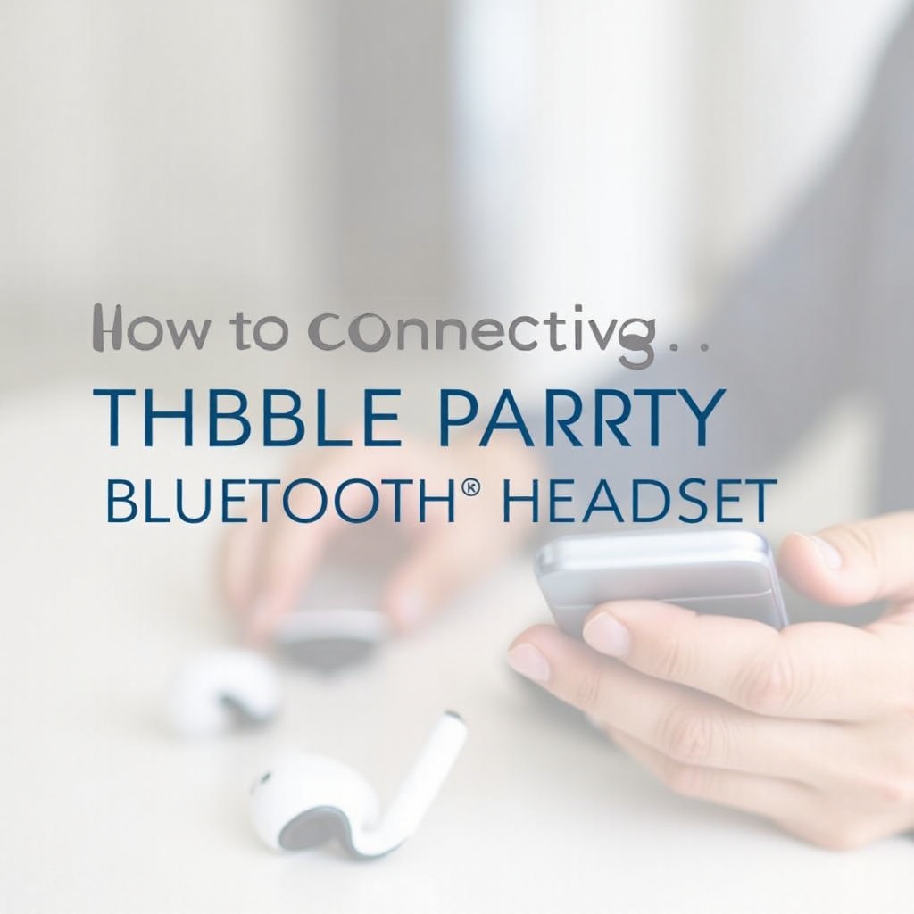 come collegare l'auricolare bluetooth Blue Parrot