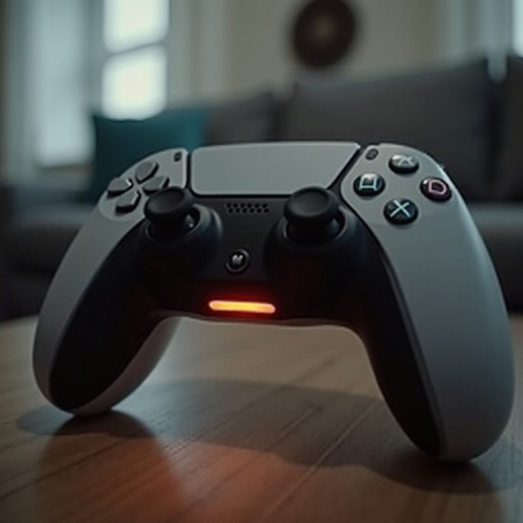 por qué parpadea en naranja mi mando de PS5